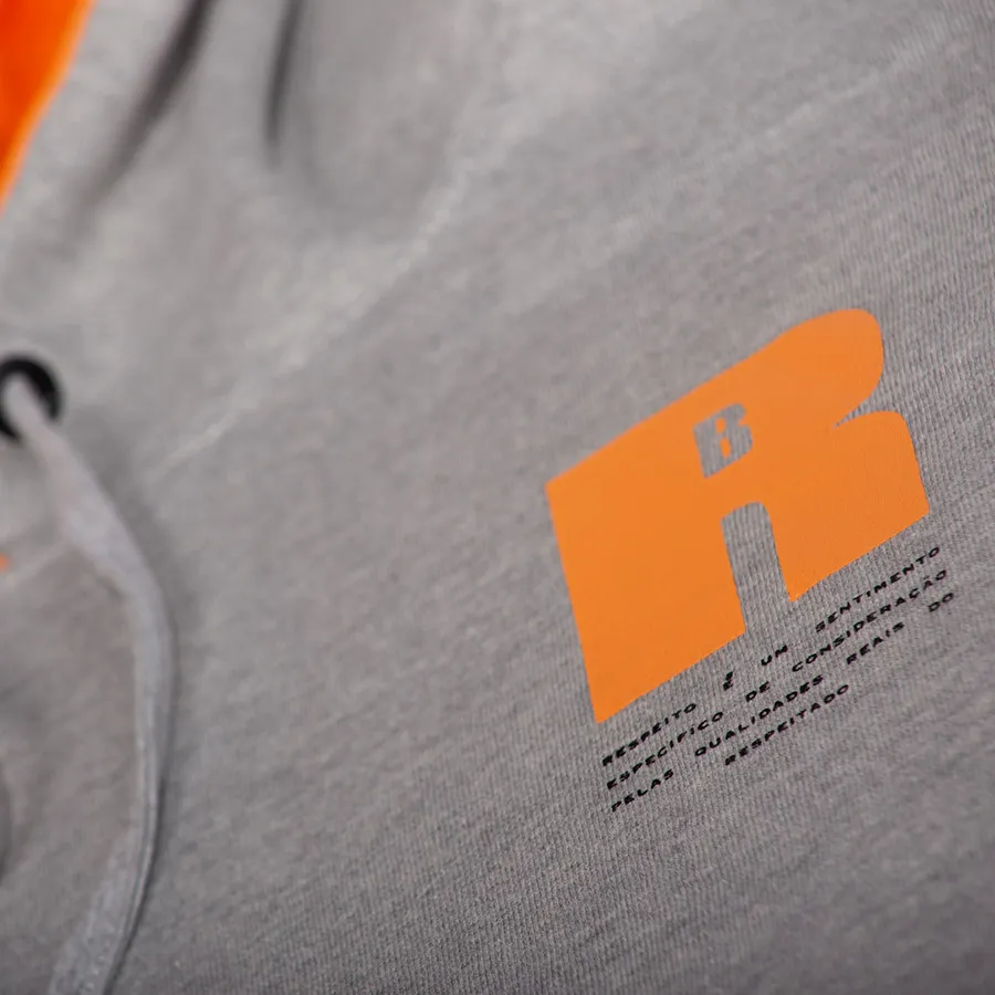 Moletom RapBox Gray/Orange