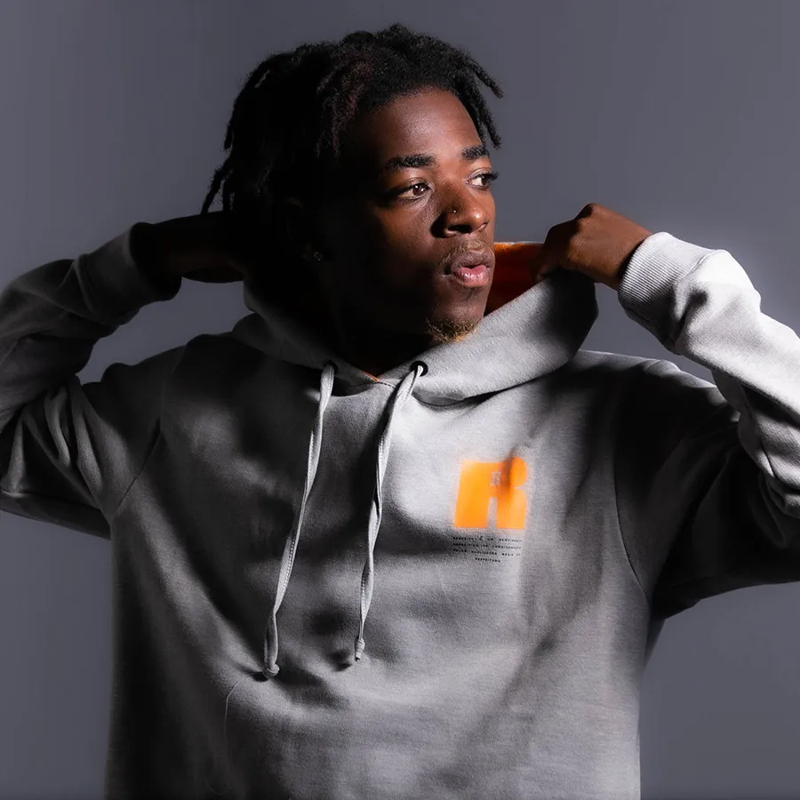 Moletom RapBox Gray/Orange